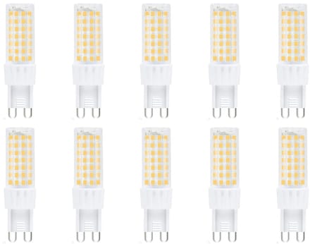 Modee LED Lamp G9 - 6W 4000K 600 LM 230V - LED Lamp insteek - Wit Licht - 10 stuks