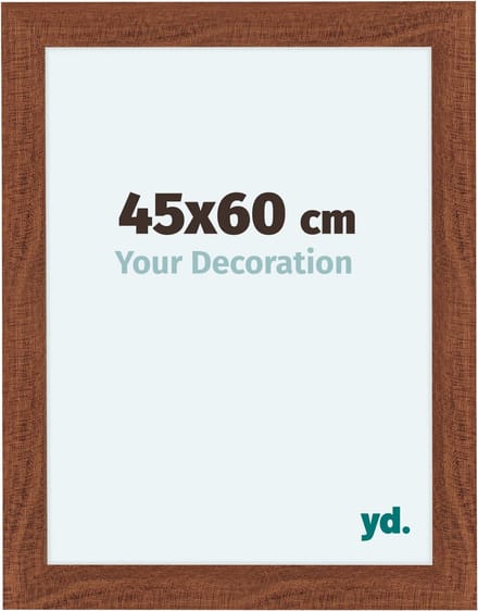 Your Decoration - Fotolijst 45x60 cm - MDF - Walnoot - Como