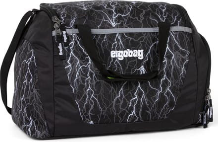ergobag Sporttas Reflex Sportbag Super ReflektBär Zwart