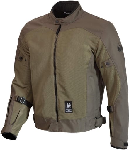 Merlin Prospect Air Mesh Olijfgroen Textiele Motorjas - Jas