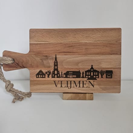 borrelplank beukenhout skyline Vlijmen 20 cm