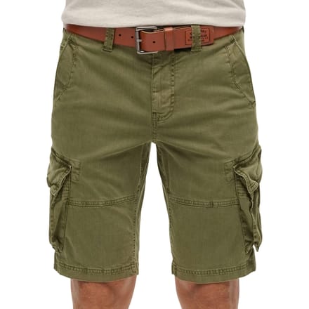 Superdry Core Cargo Short Relaxed Pasvorm Groen Grootte: 30
