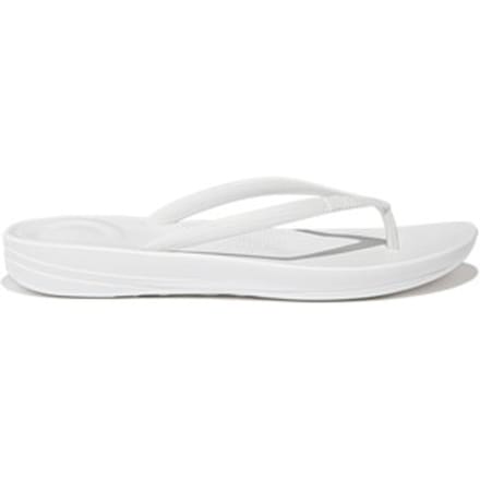 FitFlop Iqushion Ergonomic Flip-Flops TPU Dames Slippers - Urban Wit