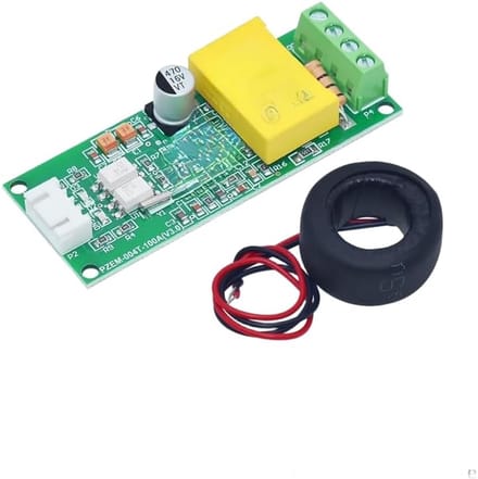 Stroommeter - Energie Monitor - Installatie Bewaking - Modbus RTU Interface - 100A 23kW - Groen