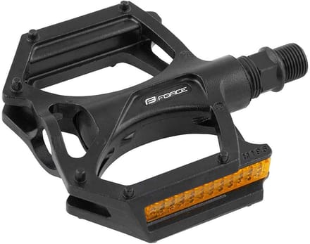 Force Bmx Alu Pedalen Zwart