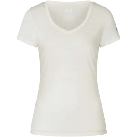 Dames-T-shirt met V-hals super.natural Sierra 140