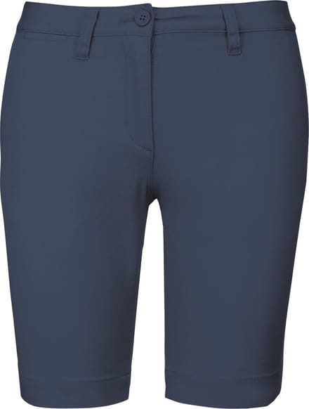 Kariban Dames chino bermudashorts K751 - Deep Blue - 32 NL (34 FR)