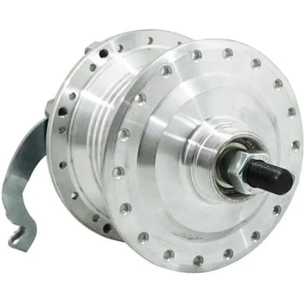 Velgnaaf P2R voor bromfiets Peugeot 50 103 achter / 36 spaken as 12mm