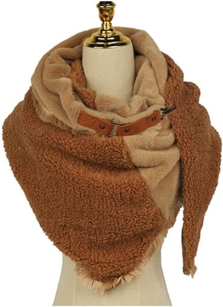 I'm Dutch Triangel Sjaal Teddy Barrow Camel