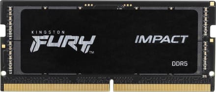 Kingston FURY Impact - DDR5 - module - 8 GB - SO DIMM 262-PIN - 4800 MHz / PC5-38400 - niet-gebufferd