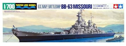 Modelbouwset Slagschip USS Missouri – Bouwpakket voor volwassenen
