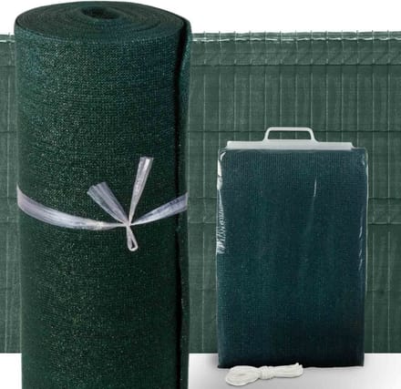 Hanse® Tuinscherm privacy scherm - 5 mtr lang, 180cm hoog - groen