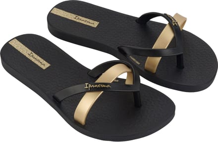 Ipanema Kirei Kids Slippers Dames Junior - Black/Gold - Maat 28/29