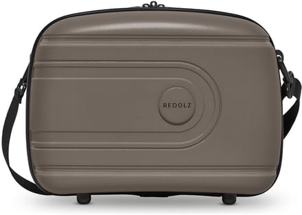 Redolz Essentials 11 Beautycase 34 cm - 14 L - Ritssluiting - taupe