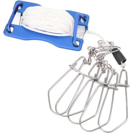 Levende Vis Lock Draagbaar Roestvrij Staal Vis Draadkabel Lock voor Grote Lure Visuitrusting Blauw blauw