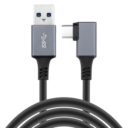 imoshion kabel geschikt voor Oculus Quest 1 & 2 en Meta Quest 3 Link - 5 meter - Zwart