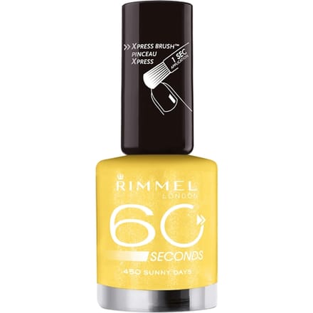 Rimmel 60 Seconds Finish - 450 Mimosa - Geel - Nagellak