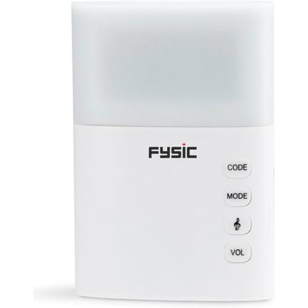 Fysic FD-110 Draadloze deurbel met flits - Naast horen, ook zien dat er gebeld wordt - Wit
