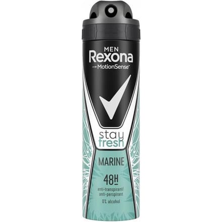 Rexona - Men - Deodorant Spray - Marine Fresh - Antiperspirant 48H - 150ml