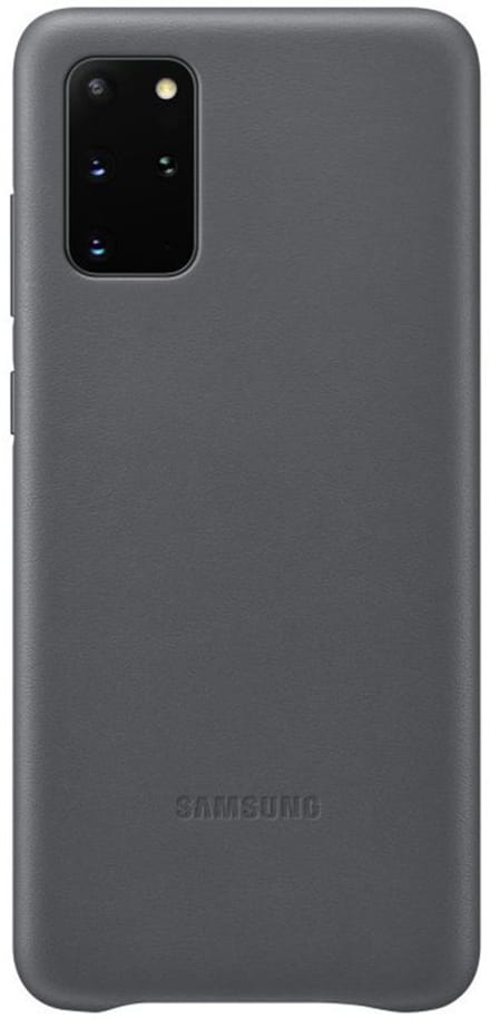 Samsung Leather Hoesje - Samsung Galaxy S20 Plus - Grijs