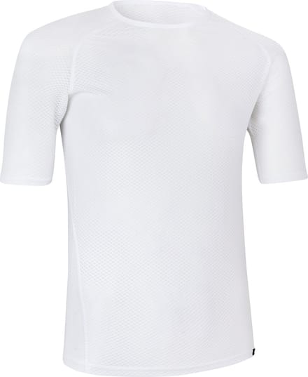 GripGrab - Ultralight Mesh Korte Mouw Base Layer Zomer Fiets Ondershirt Polygiene Zweethemd - Wit - Heren - Maat M