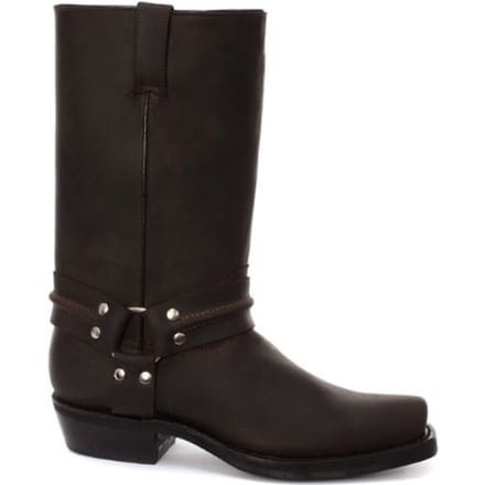 Grinders Unisex Bruine Western Hoge Leren Laarzen - Renegade Hi
