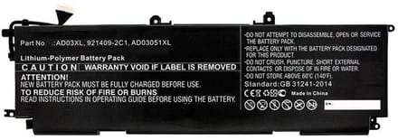 CoreParts MBXHP-BA0212 laptop reserve-onderdeel Batterij/Accu