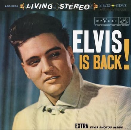 Elvis Presley - Elvis Is Back - HQ 2LP 45rpm - 180 gram