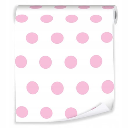 WALLARENA - Behang - Breedte 50 cm - stippen patroon - Geschikt voor kinderkamers - 10m