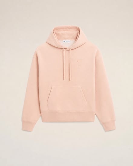 Ami Paris - Hoodie - Rose - XXL