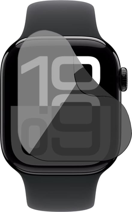 Privacy Screenprotector geschikt voor Apple Watch Series 10 42mm - 1x FlexGuard Screen Protector