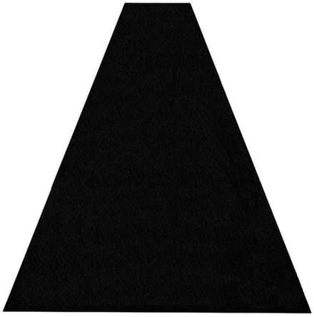 ForzaFit Sprinttrack kunstgras - Indoor/Outdoor - 15 x 2 meter - Zwart - 25 mm