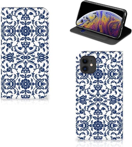 Apple iPhone 11 Smart Cover Flower Blue