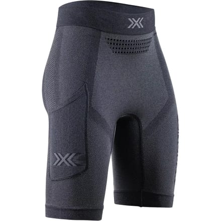 X-Bionic Xceed Run Korte Hardlooptight Dames X Black/Rhino Grey - Maat M