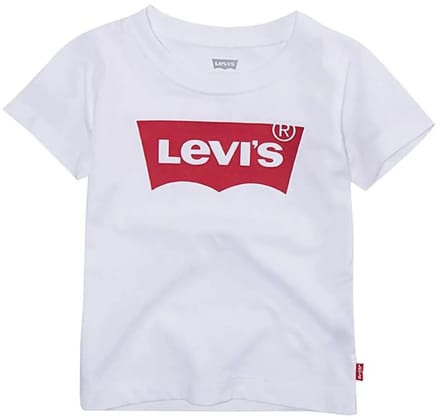 Levi´s ® Kids Batwing T-shirt Met Korte Mouwen Wit 3 Months Kinderen