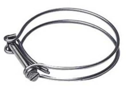 Plastimo Spiraalklem 10 Eenheden Zilver 34-38 mm