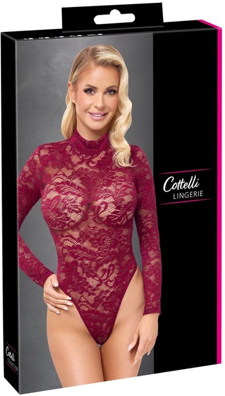 Lace Body red S