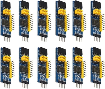 IO Uitbreidingskaart - Expander Module - MCU Projecten - I2C Bus - 12 Stuks - Blauw