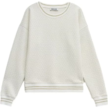 Dames sweatshirt Salsa Jeans Jacquard And Lurex