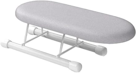 Opvouwbare Strijkplank - Mouw Strijkplank - Kleine Kleding Strijken - Compact en Draagbaar - 26 cm - Grijs