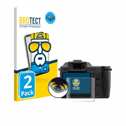 BROTECT - Screenprotector voor Hasselblad X2D II 100C - Folie Beschermfolie transparant volledig dekking - 2 Stuks