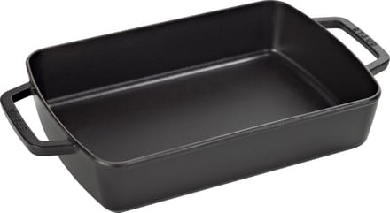 Staub - Ovenschaal - rechthoekig - 30 x 20 cm - zwart