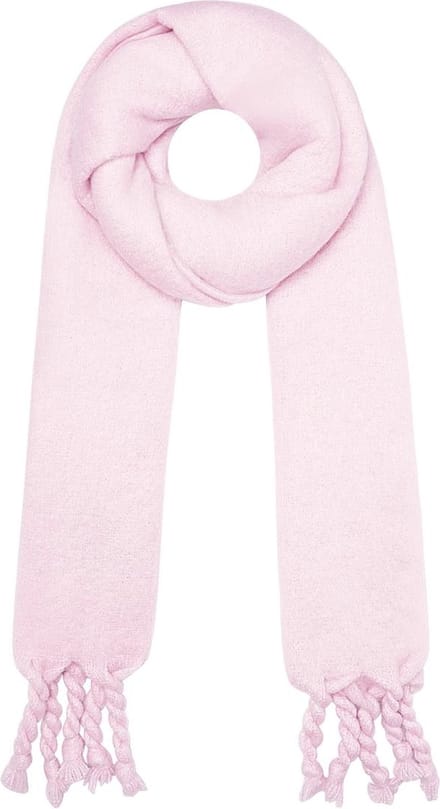 Yehwang - Wintersjaal - Lichtroze - Lang - Warm - Zacht