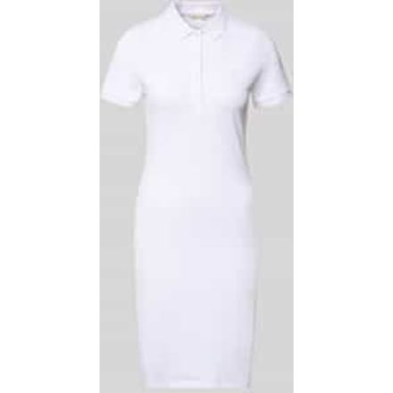 Polojurk tot op de knie met labelstitching