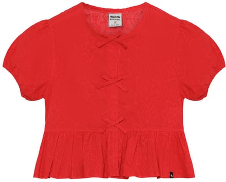 Indian Blue Jeans - Shirt Bows - Lollipop - Maat 140