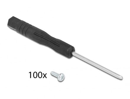 Delock Mounting Kit for fiber optic adapters (SC, LC, ST)
