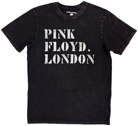 Pink Floyd - Stencil Logo Heren T-shirt - S - Zwart