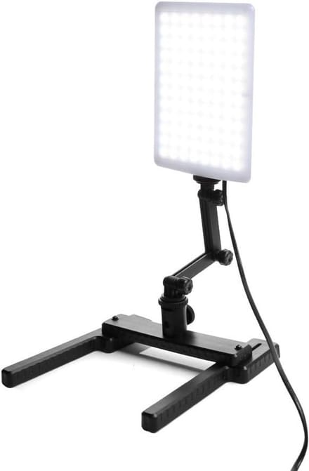 96 LED Videolamp met Verstelbare Arm en Montagehoek voor Digitale Camera's