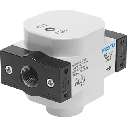 FESTO Inschakelventiel G1'' 3-16bar 6500l/min Maxi - 165083 - P2YJ4