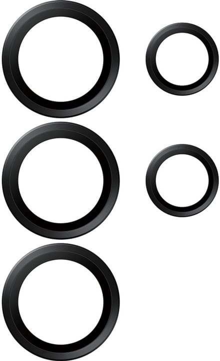PanzerGlass Screenprotector geschikt voor Samsung Galaxy S26 Ultra Glazen | PanzerGlass Ceramic Hoops Camera Lens Protector - Case Friendly